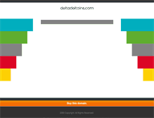 Tablet Screenshot of deltadeltains.com
